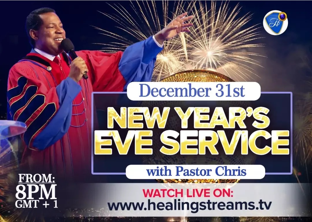THE DECEMBER 31ST NEW YEAR’S EVE SERVICE WITH PASTOR CHRIS 