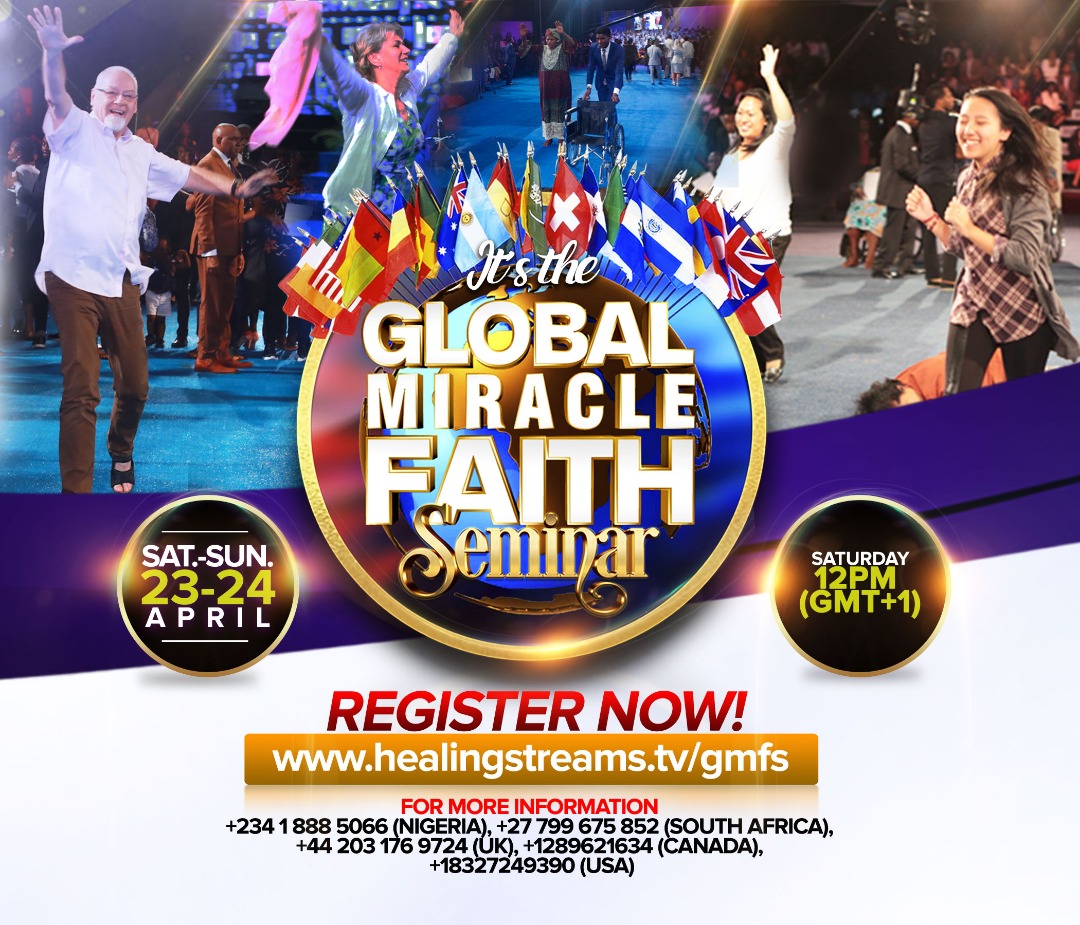 GET READY FOR MORE EXPRESSIONS OF THE SUPERNATURAL AT GLOBAL MIRACLE FAITH SEMINAR