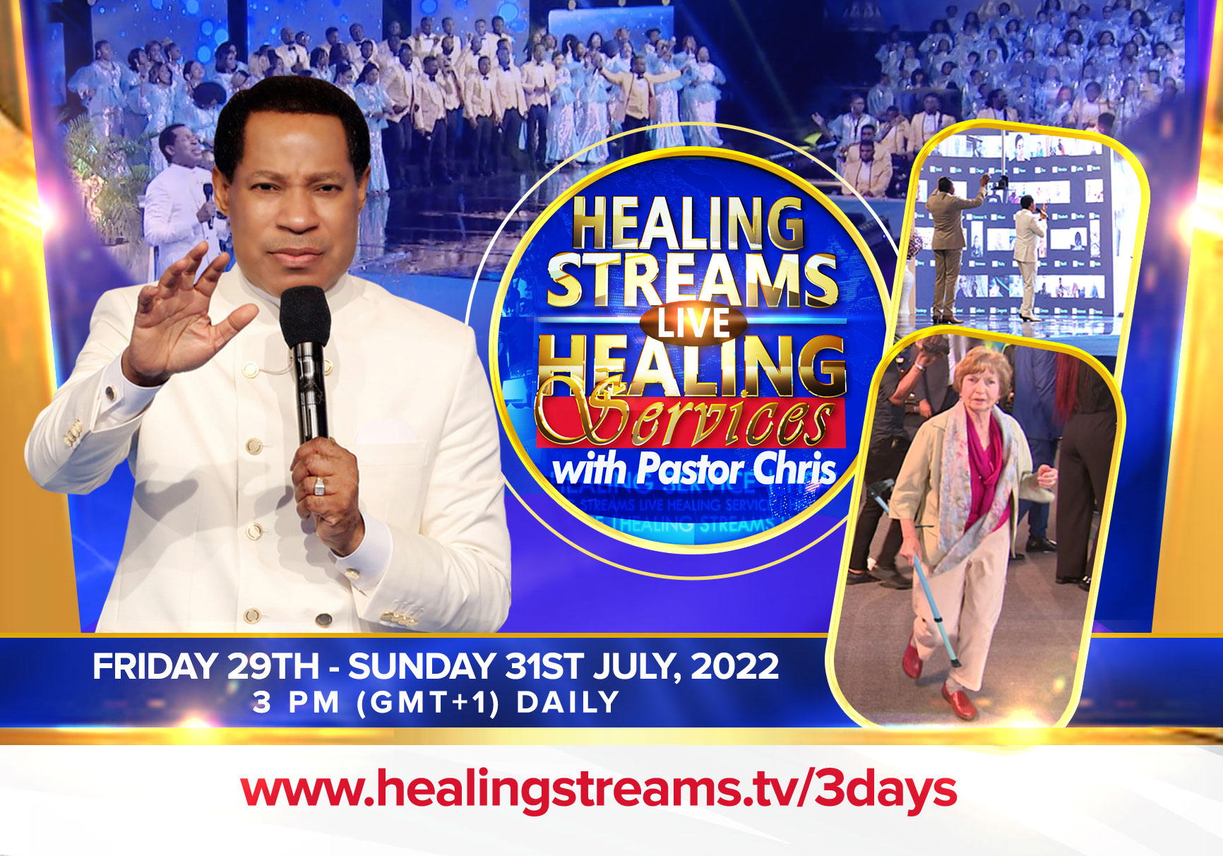 A CARNIVAL OF MIRACLES AT THE UPCOMING JULY 2022 HEALING STREAMS LIVE HEALING SERVICES WITH PASTOR C
