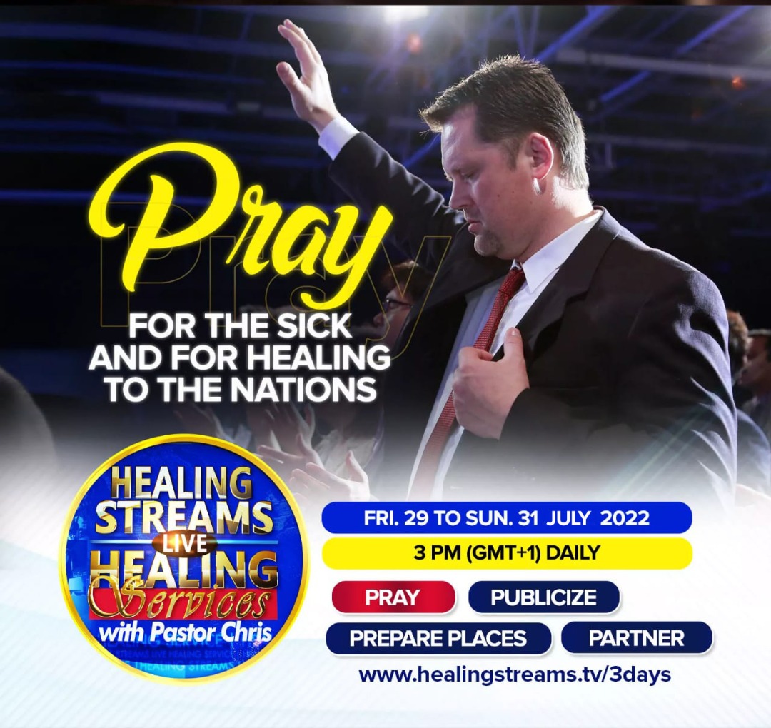 PRAYERFUL PREPARATION FOR THE HEALING STREAMS LIVE HEALING SERVICES