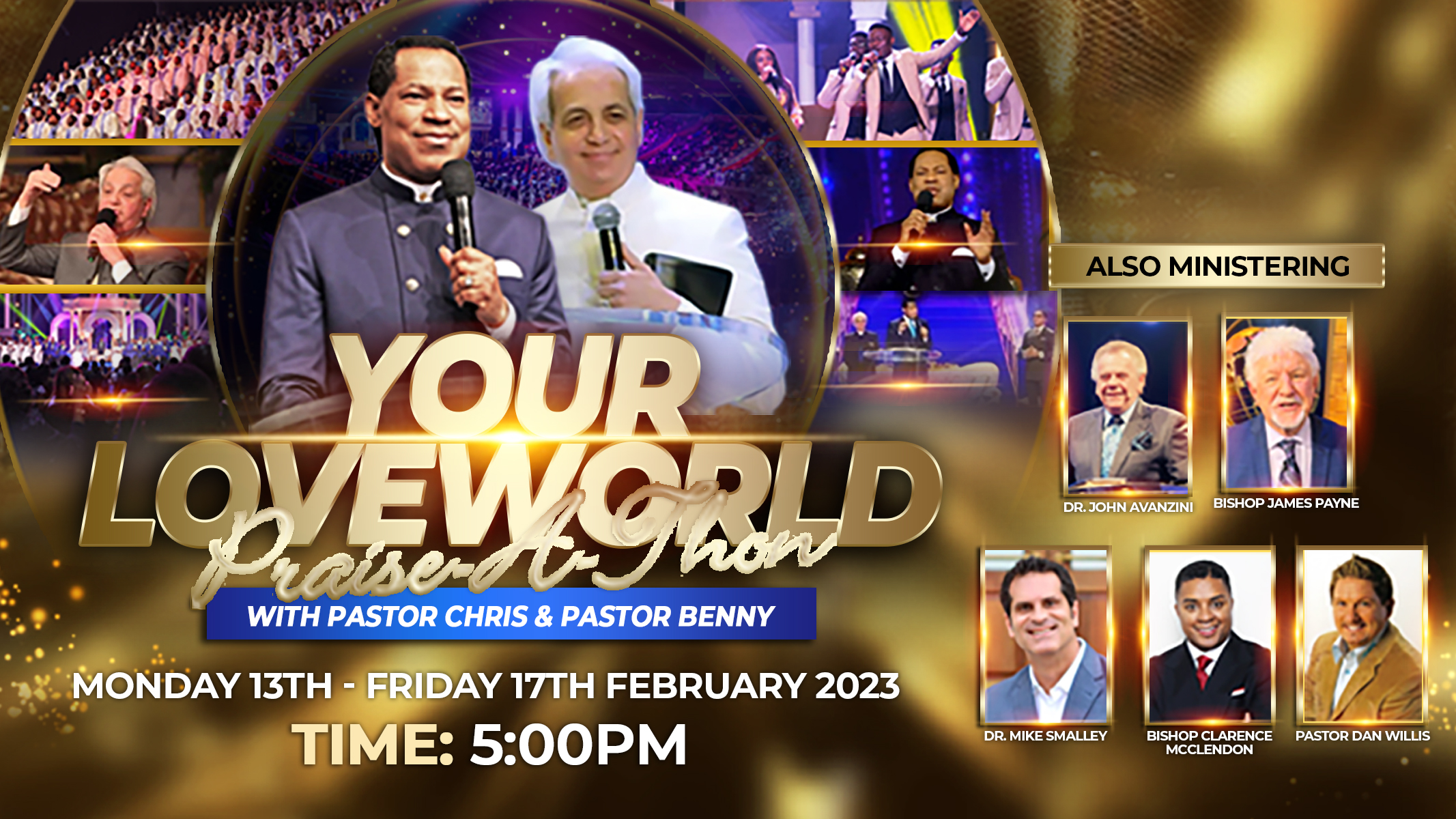 GEAR UP FOR YOUR LOVEWORLD PRAISE-A-THON WITH PASTOR CHRIS AND PASTOR BENNY HINN