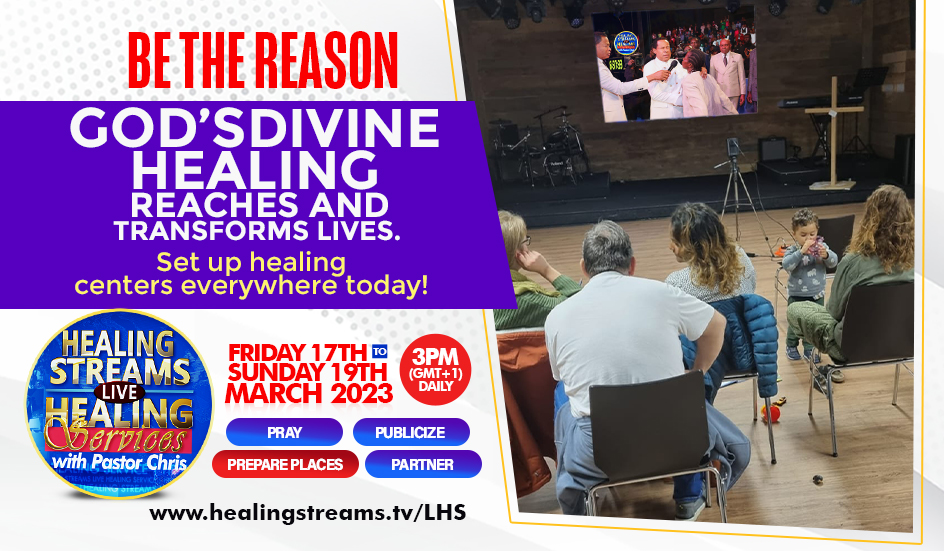 CREATIVE MIRACLES CAN BE FOSTERED THROUGH YOU – PREPARE PLACES FOR THE LIVE HEALING SERVICES WITH 
