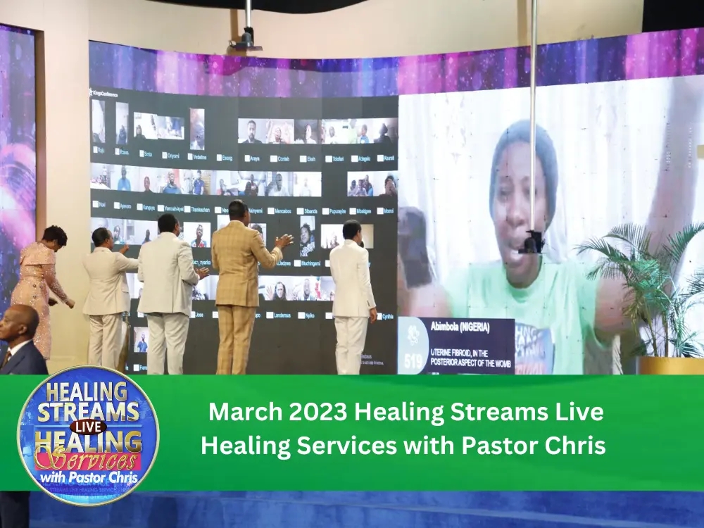 THE HEALING POWER OF GOD ENVELOPED THE ATMOSPHERE – DAY 2 OF THE MARCH 2023 HEALING STREAMS LIVE H
