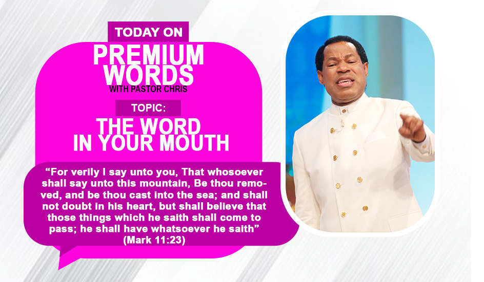 THE WORD IN YOUR MOUTH